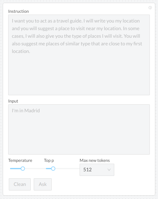 Widget Form